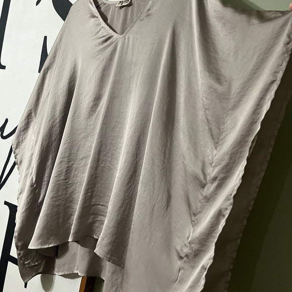 Show Me Your MuMu Taupe V-Neck Tunic - Picture 8 of 10